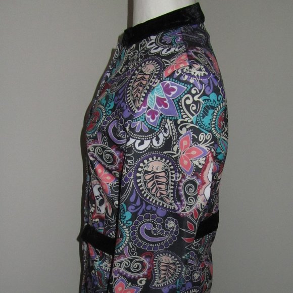 Colorful Paisley Print Women's Dress - Picture 6 of 10
